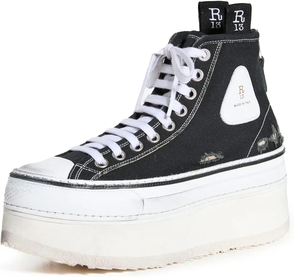 R13 Women's Platform High Top Sneakers