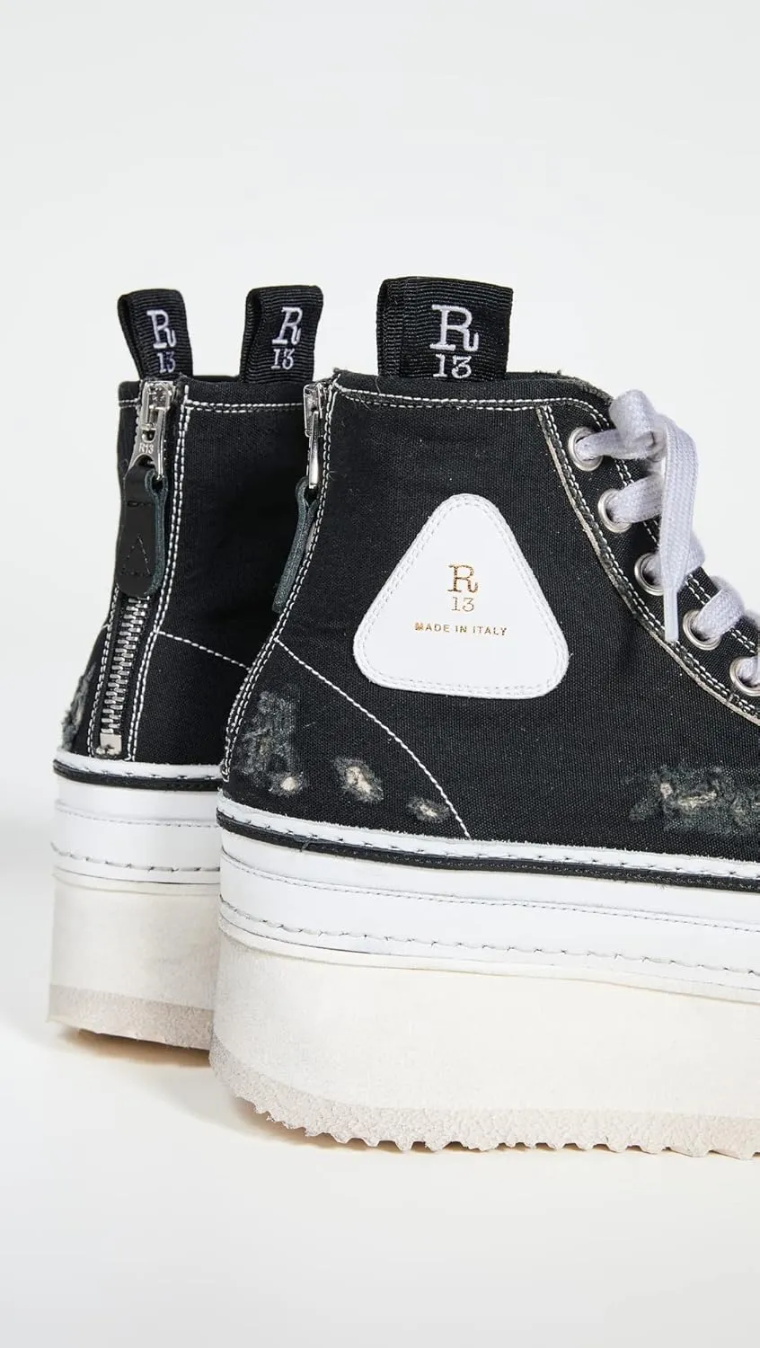 R13 Women's Platform High Top Sneakers