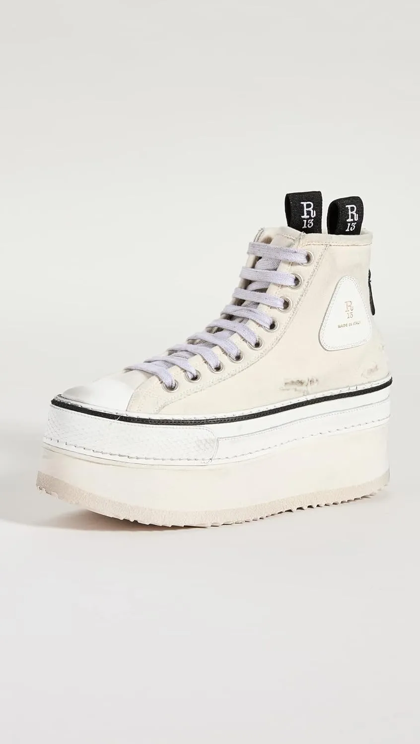 R13 Women's Platform High Top Sneakers