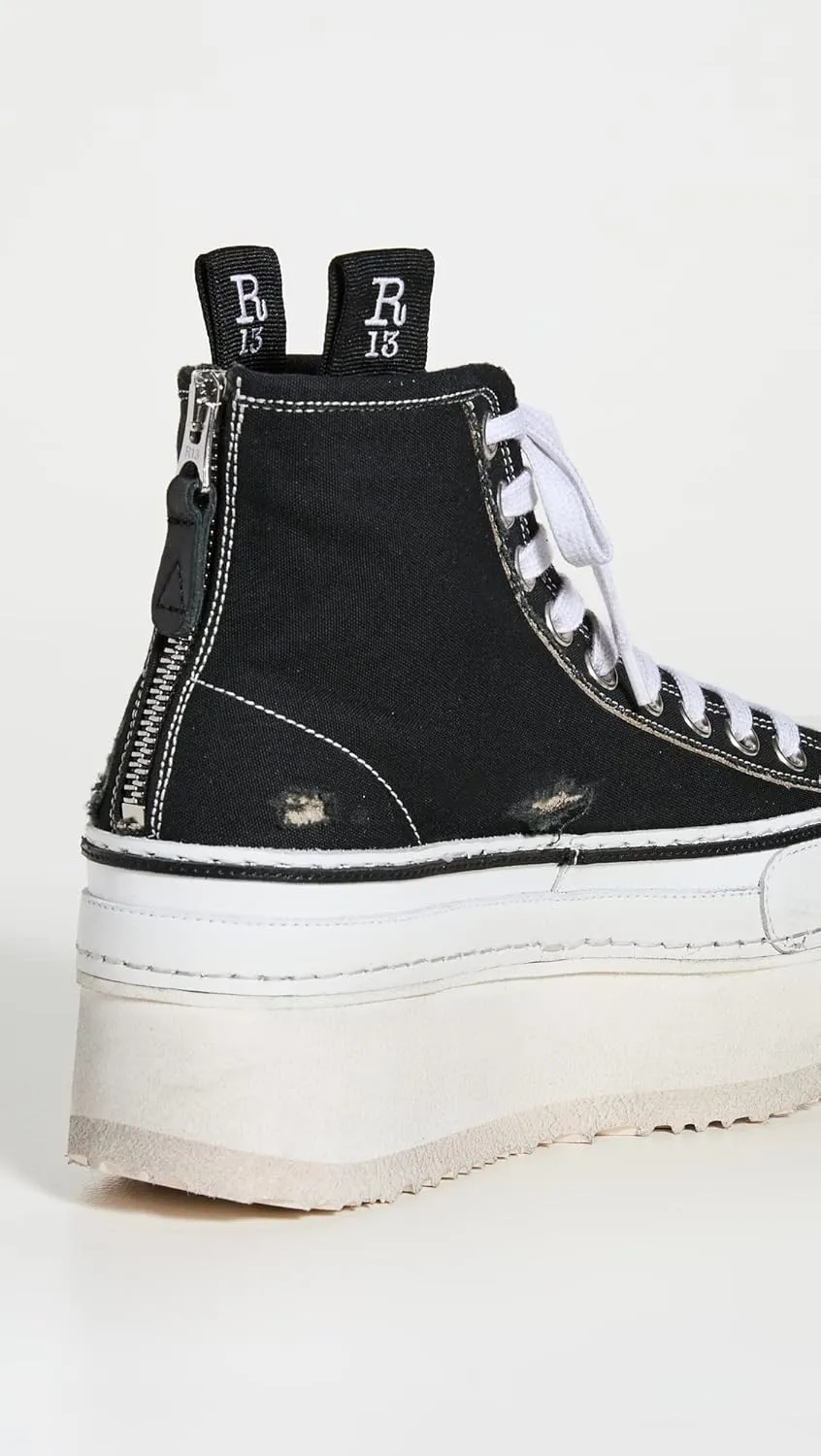 R13 Women's Platform High Top Sneakers