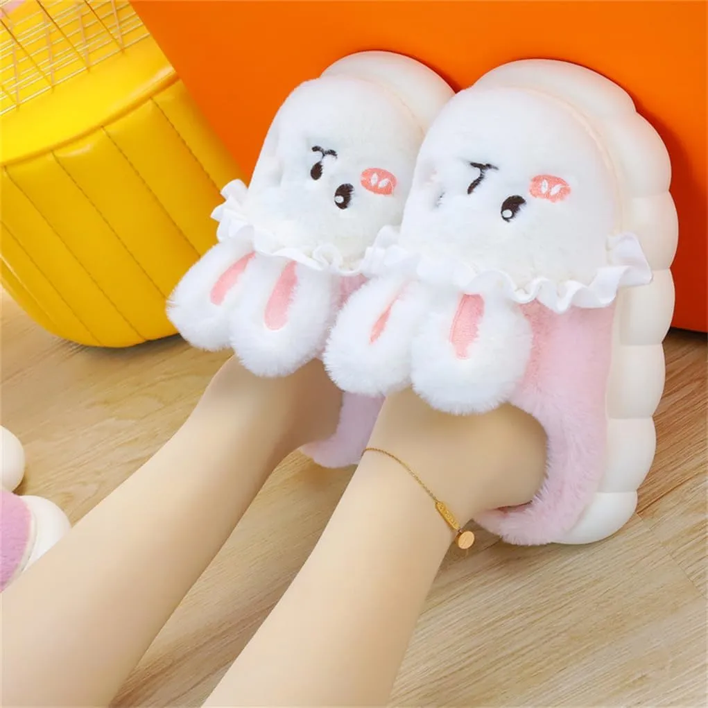 Rabbit Cute Cartoon Slippers Women's Home Slippers Four Autumn and Winter Warm Slippers