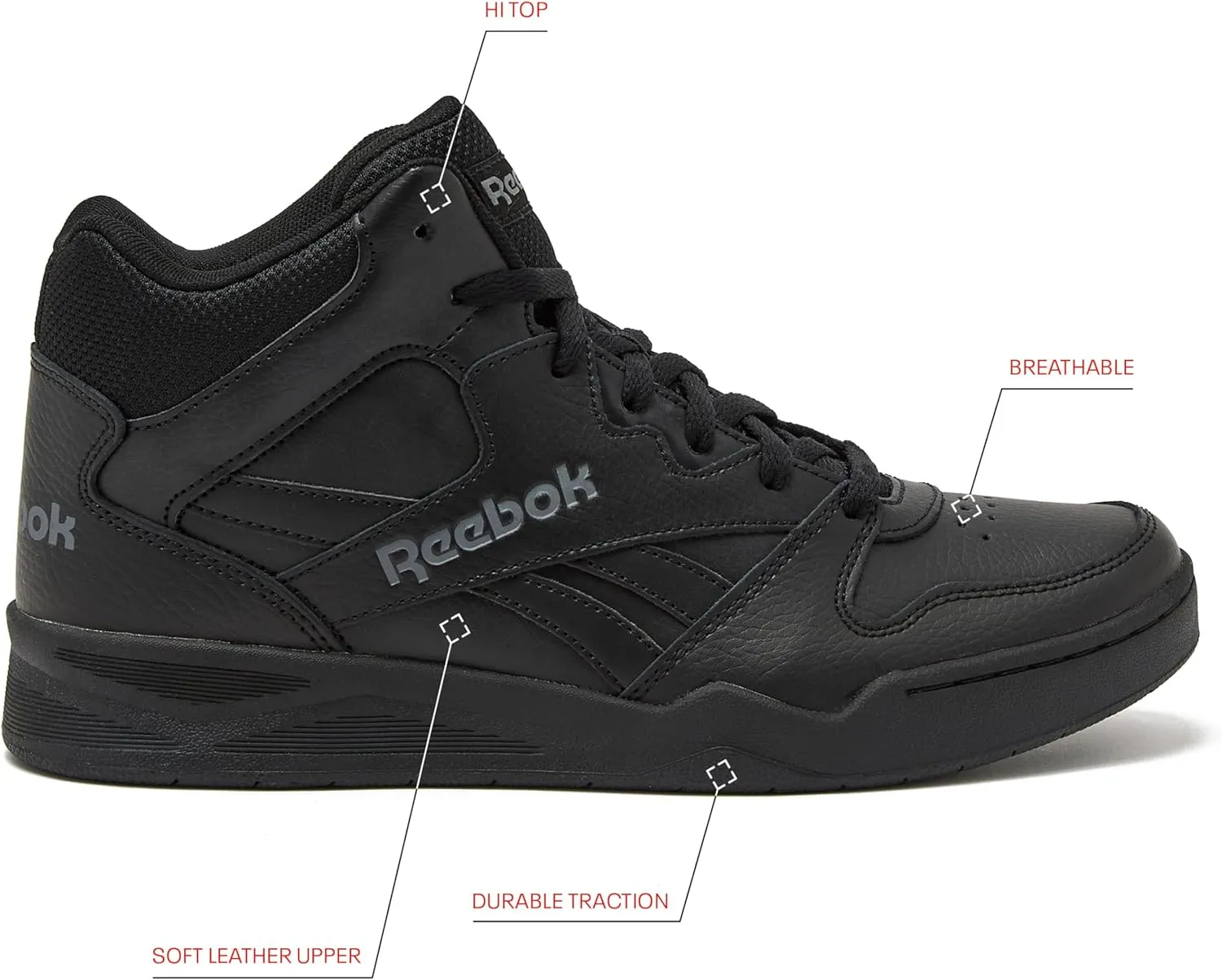 Reebok Men's Royal Bb 4500 Hi2 High Top Sneakers