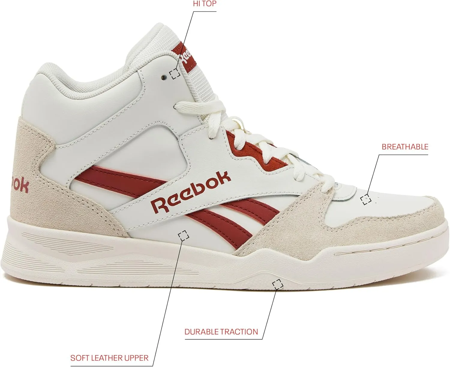 Reebok Men's Royal Bb 4500 Hi2 High Top Sneakers