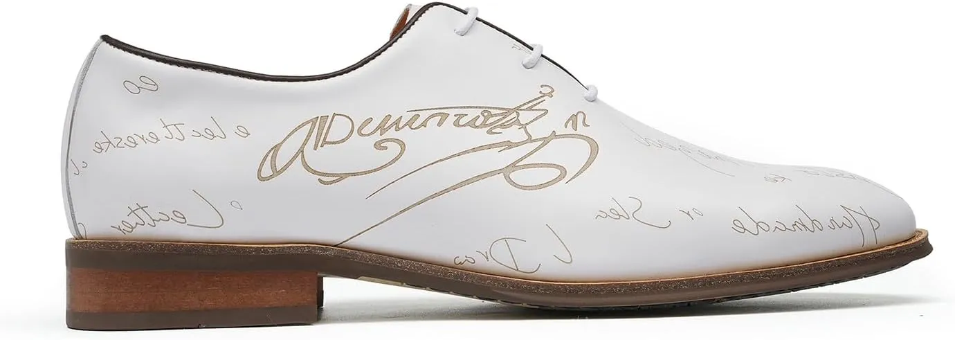 Santimon Men’s Genuine Leather Plain Toe Oxfords - Formal Dress Derby Shoes for Weddings, Business, Prom & Tuxedo - Lightweight & Comfortable Modern Fashion