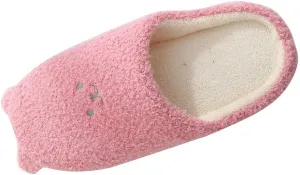 SBGMoSJ Womens Fuzzy Memory Foam Fluffy Winter Slippers Indoor Slippers Winter Supportive House Slippers Cute House Slippers for Women Boots Led Christmas Lights Gifts for Husband 2023