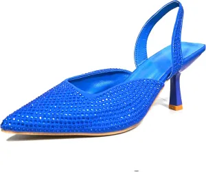 Slingback Stiletto Heels Pumps