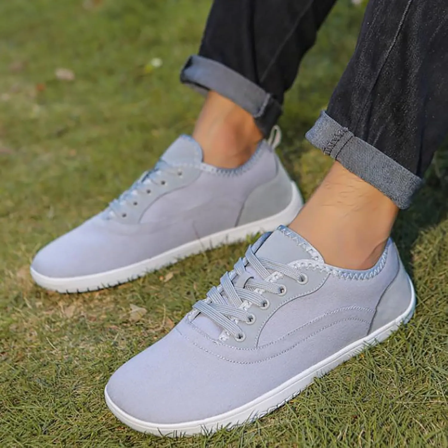 Slip On Sneakers Women Wide Width Size 9 Ladies Slip On Sneakers Non Slip Sneakers for Women Women's X Wide Width Slip On Sneakers Office Sneakers for Women Wide