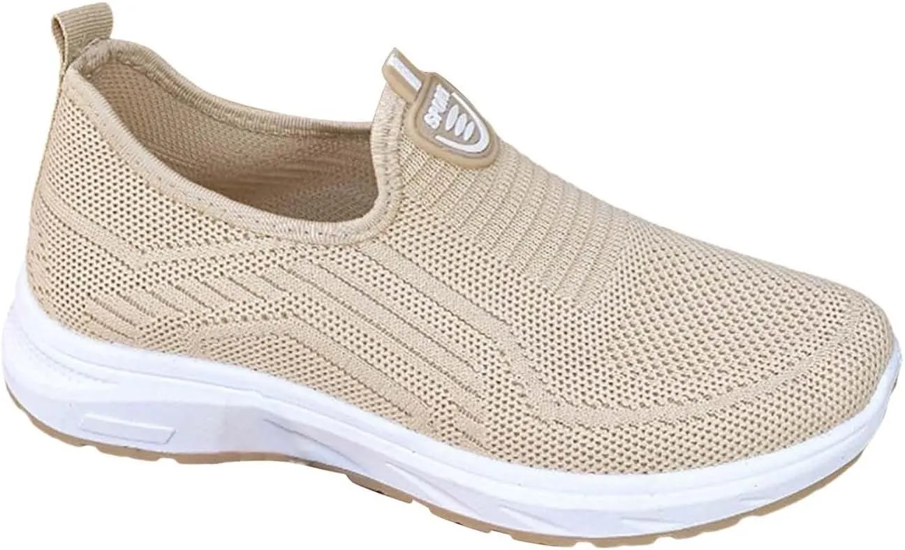 Slip On Sneakers Women Wide Width Size 9 Ladies Slip On Sneakers Non Slip Sneakers for Women Women's X Wide Width Slip On Sneakers Office Sneakers for Women Wide