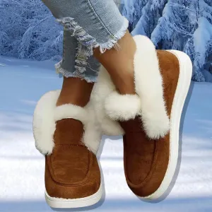 Slippers for Women & Men Indoor and Outdoor Winter Warm Fuzzy House Slipper Shoes Boots Memory Foam Booties Cozy Slippers Slip On Sneakers Unisex