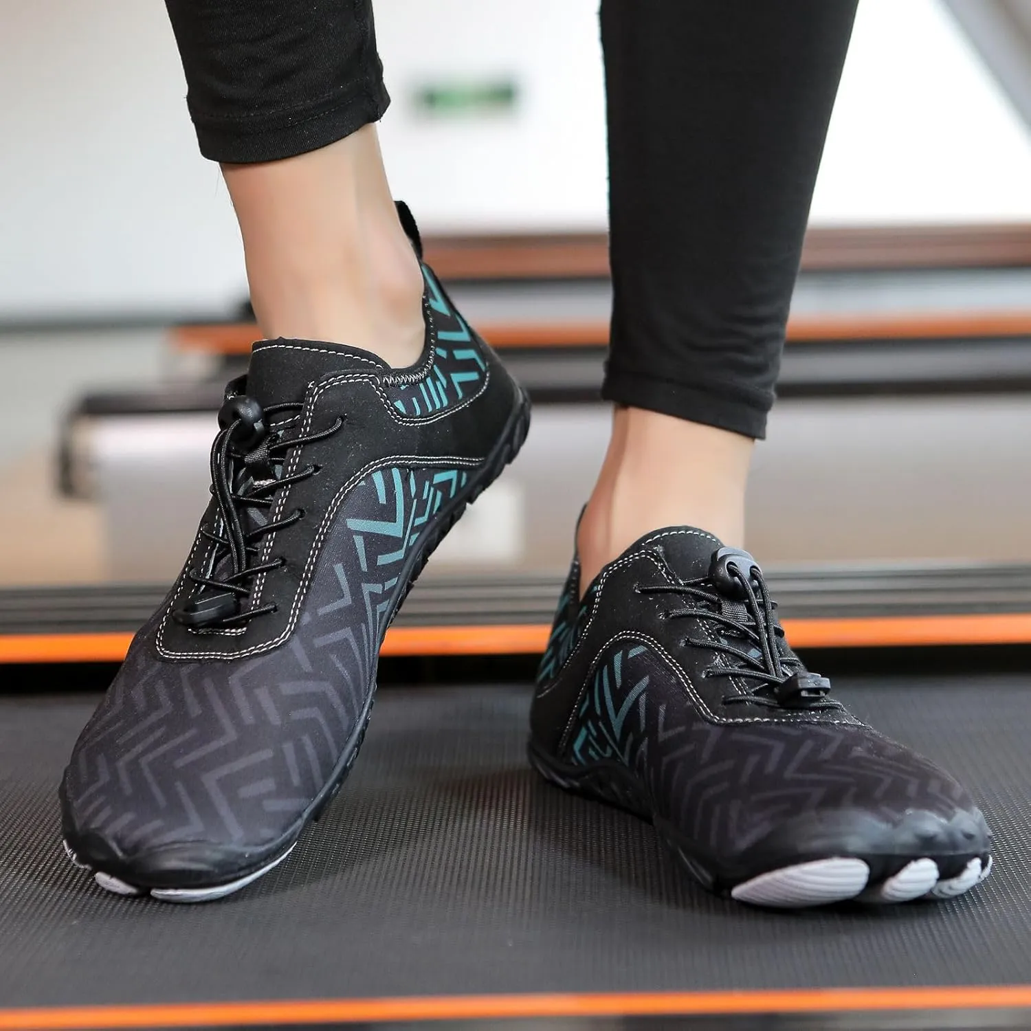 Smoneyful Grounded Womens Neuropathy Hike Barefoot Wide Toe Box Non Slip Breathable Quick Dry Waterproof Diabetic Water Beach Outdoor Hiking Athletic Comfort Sneakers Footwear