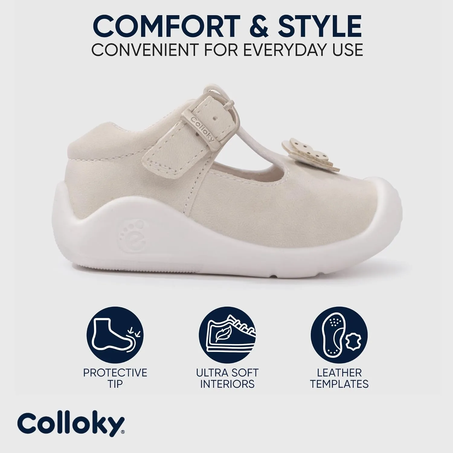 Toddler Mary Jane Shoes - Elegant Ballet Flats for Little Girls with Comfortable Support & Perfect for Crawling