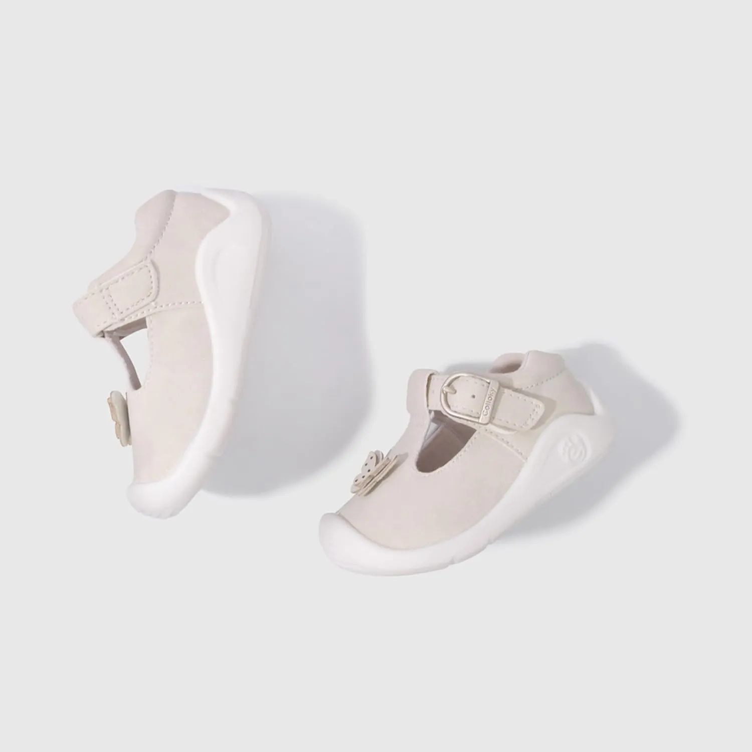 Toddler Mary Jane Shoes - Elegant Ballet Flats for Little Girls with Comfortable Support & Perfect for Crawling