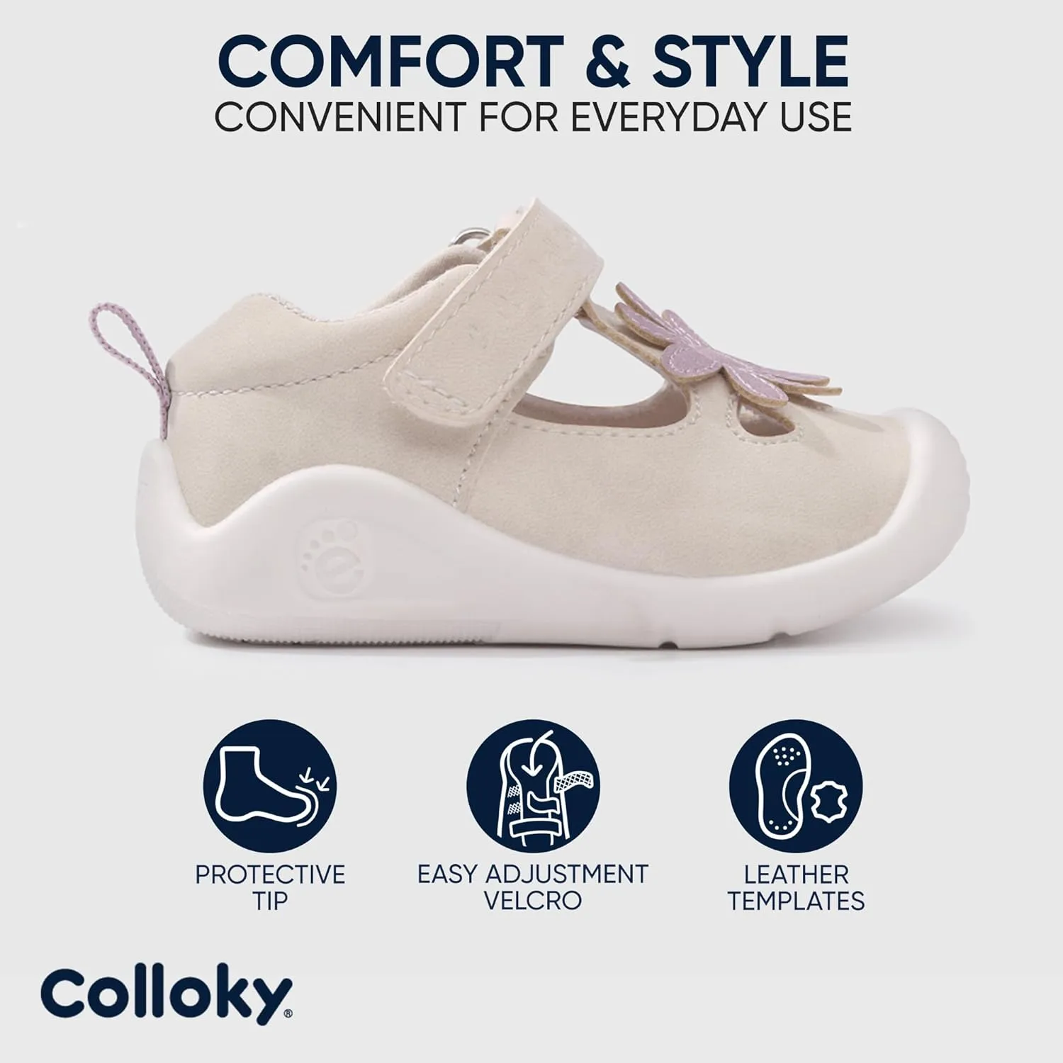Toddler Mary Jane Shoes - Elegant Ballet Flats for Little Girls with Comfortable Support & Perfect for Crawling