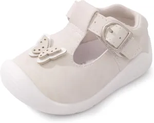 Toddler Mary Jane Shoes - Elegant Ballet Flats for Little Girls with Comfortable Support & Perfect for Crawling
