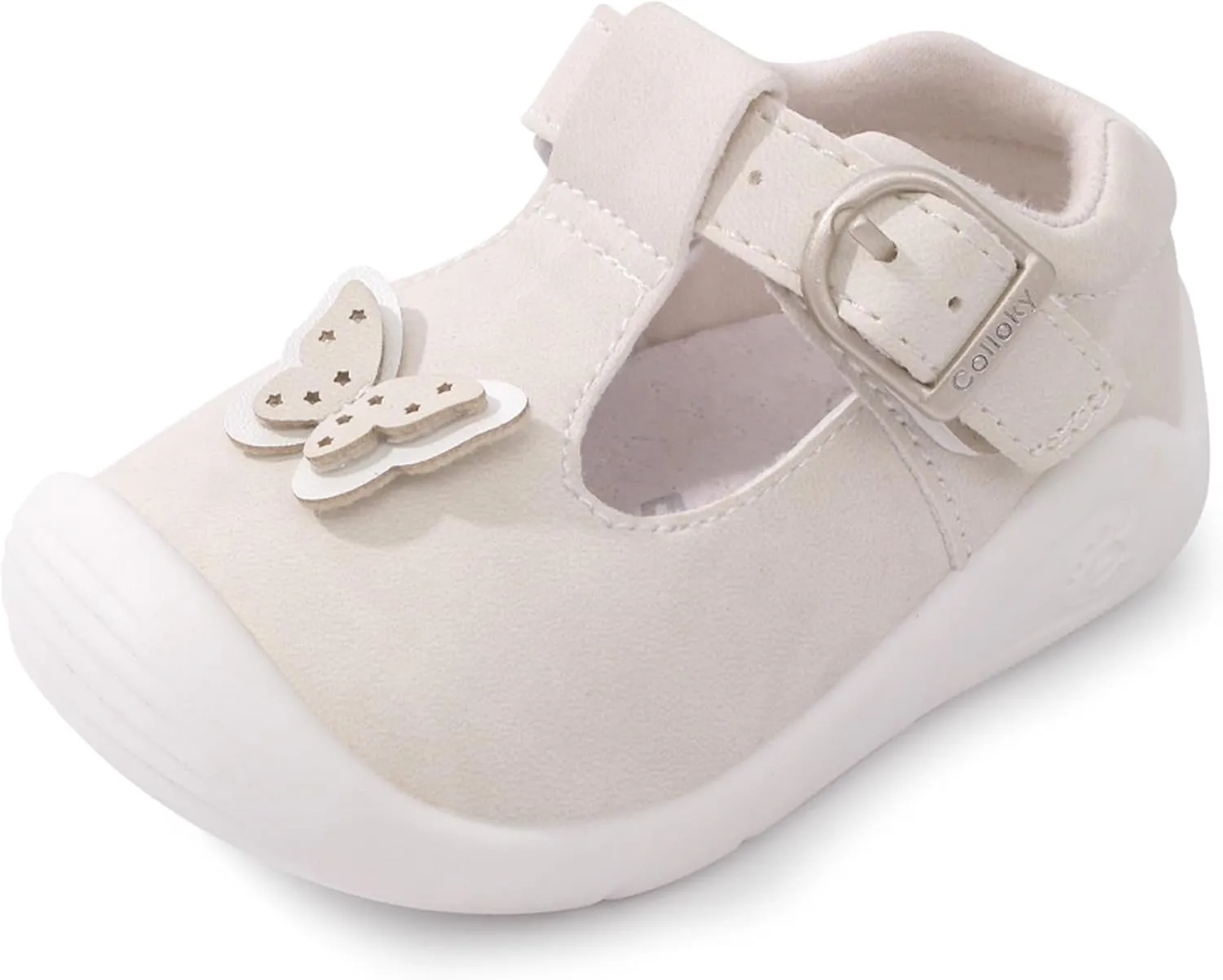 Toddler Mary Jane Shoes - Elegant Ballet Flats for Little Girls with Comfortable Support & Perfect for Crawling