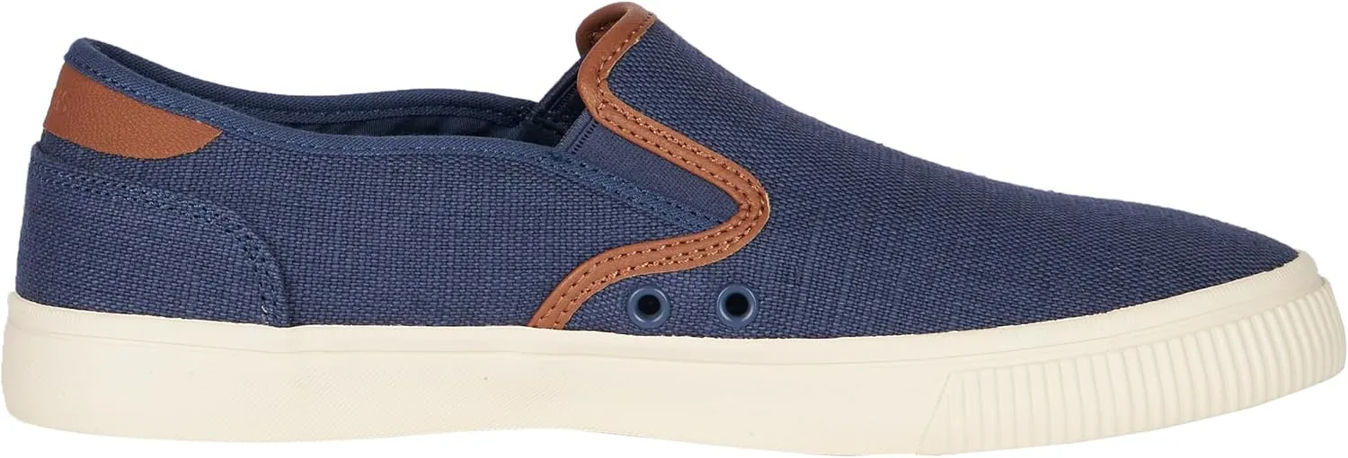 TOMS Mens Baja Slip On Sneakers Shoes Casual - White
