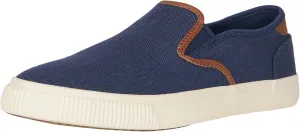 TOMS Mens Baja Slip On Sneakers Shoes Casual - White