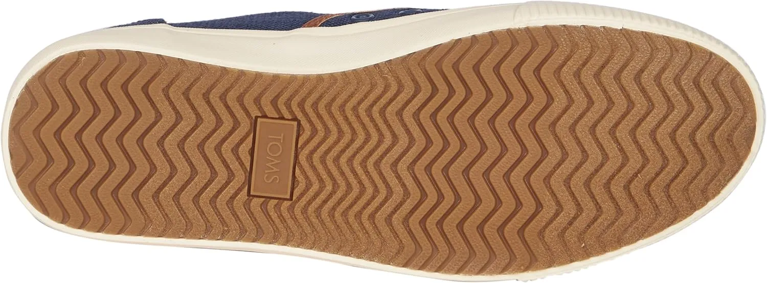 TOMS Mens Baja Slip On Sneakers Shoes Casual - White