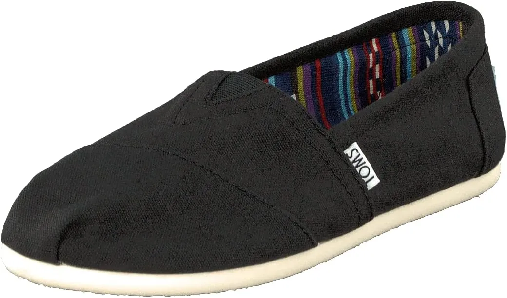 TOMS Toddler Girls Alpargata Slip On Sneakers Shoes