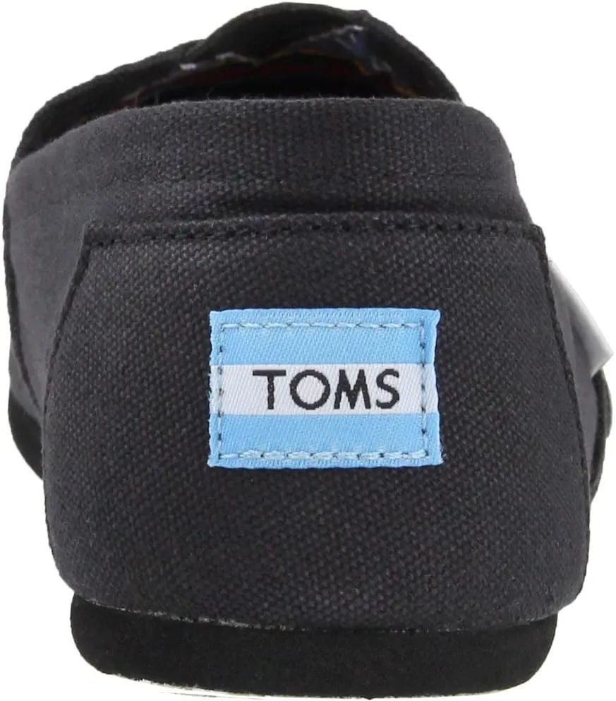 TOMS Toddler Girls Alpargata Slip On Sneakers Shoes