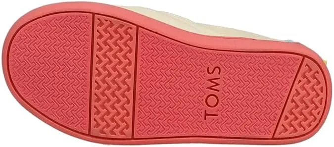 TOMS Toddler Girls Alpargata Slip On Sneakers Shoes