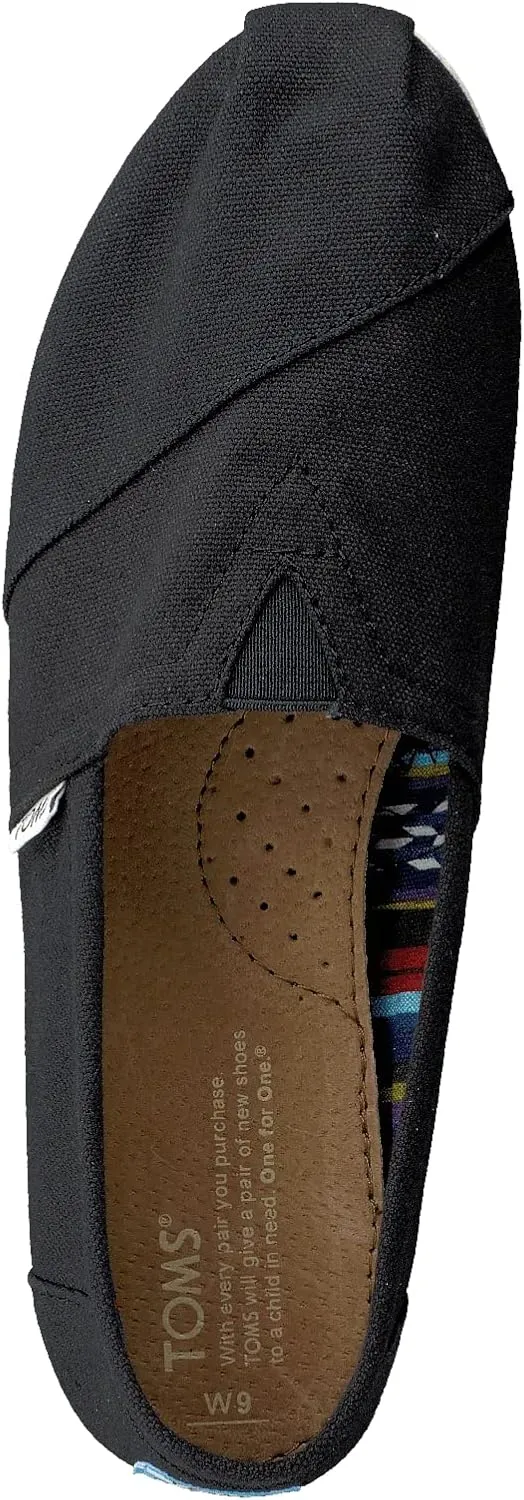 TOMS Toddler Girls Alpargata Slip On Sneakers Shoes
