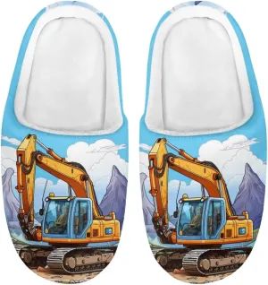 Uourmeti Kids House Shoes Plush Slippers for Girls Indoor Outdoor Slippers