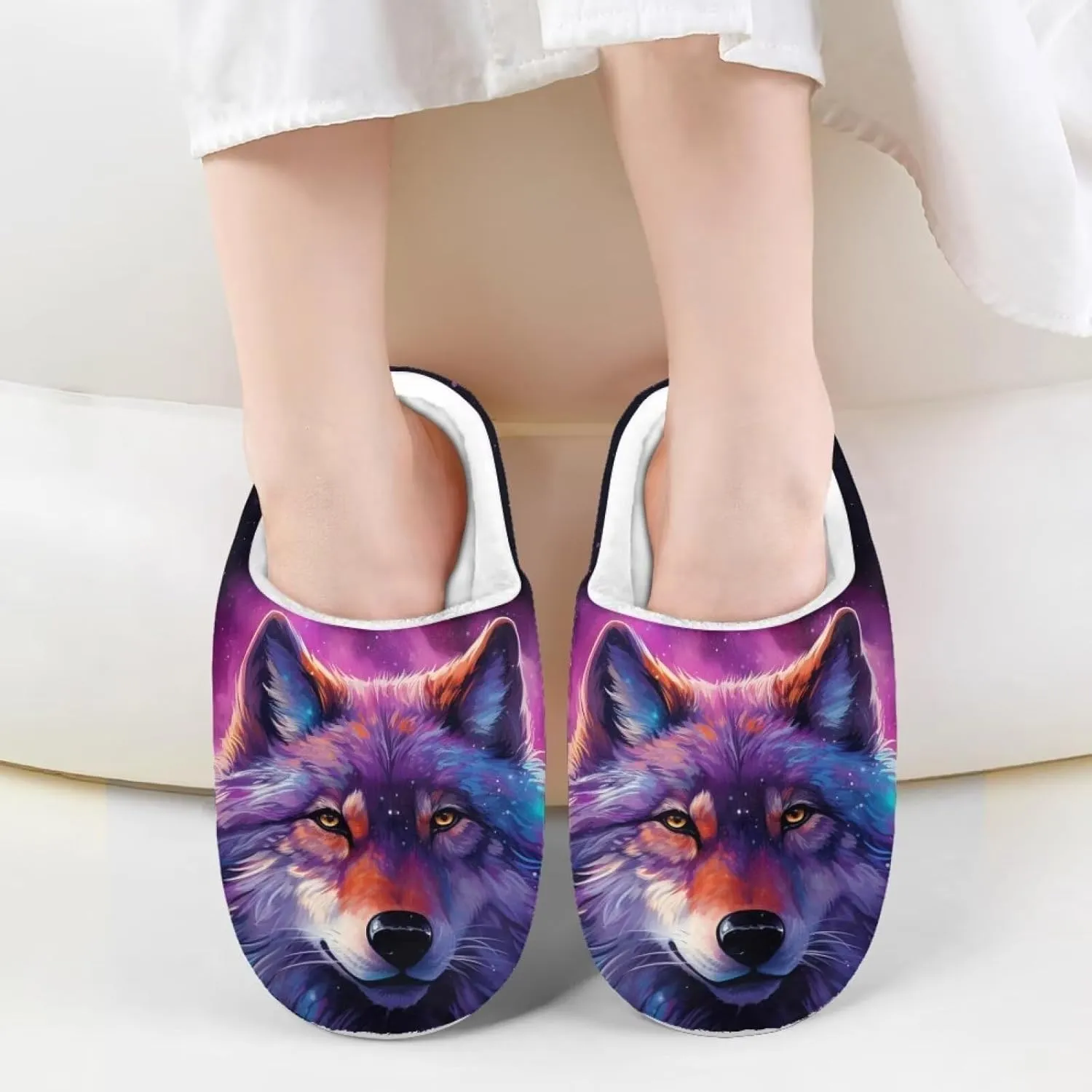 Uourmeti Kids House Shoes Plush Slippers for Girls Indoor Outdoor Slippers