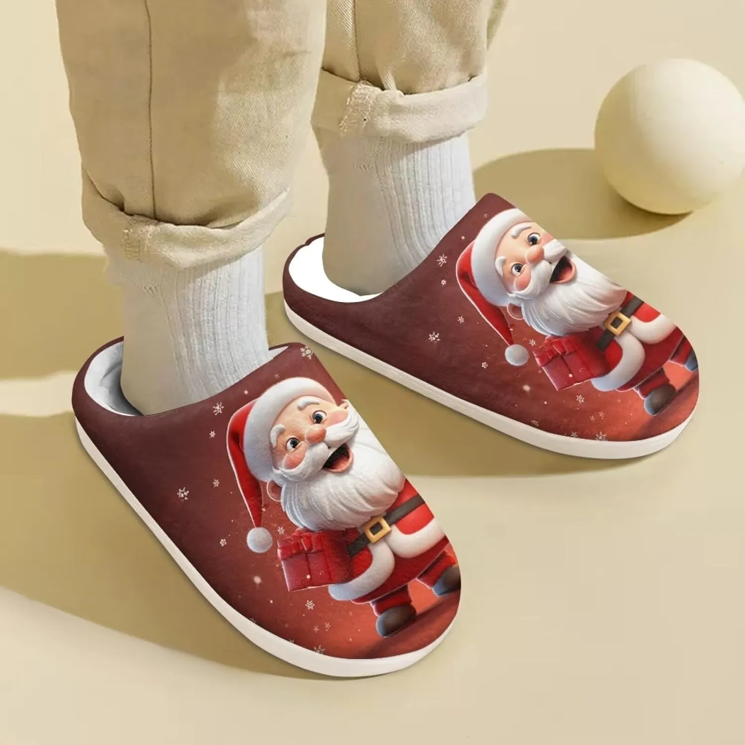 Uourmeti Kids House Shoes Plush Slippers for Girls Indoor Outdoor Slippers