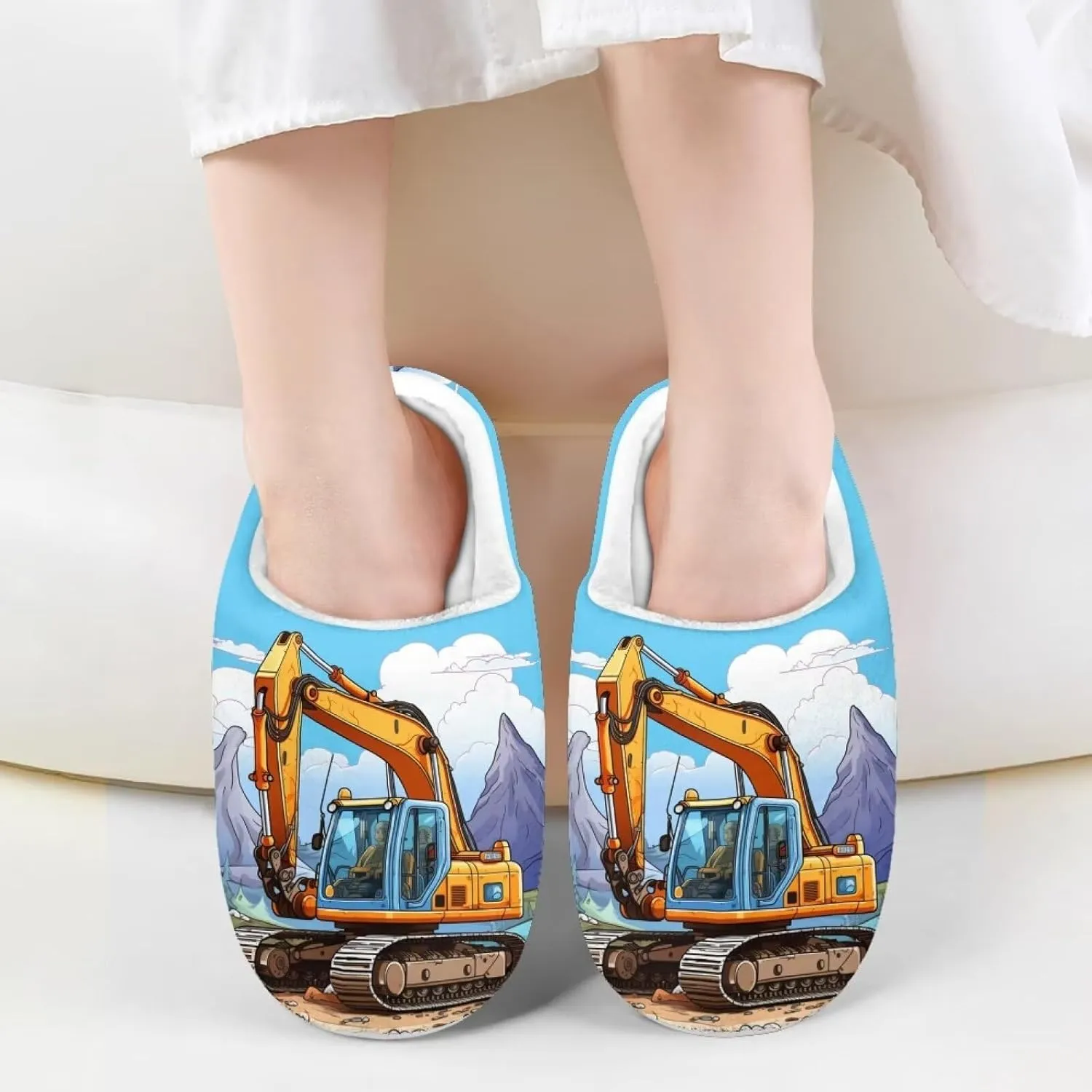 Uourmeti Kids House Shoes Plush Slippers for Girls Indoor Outdoor Slippers