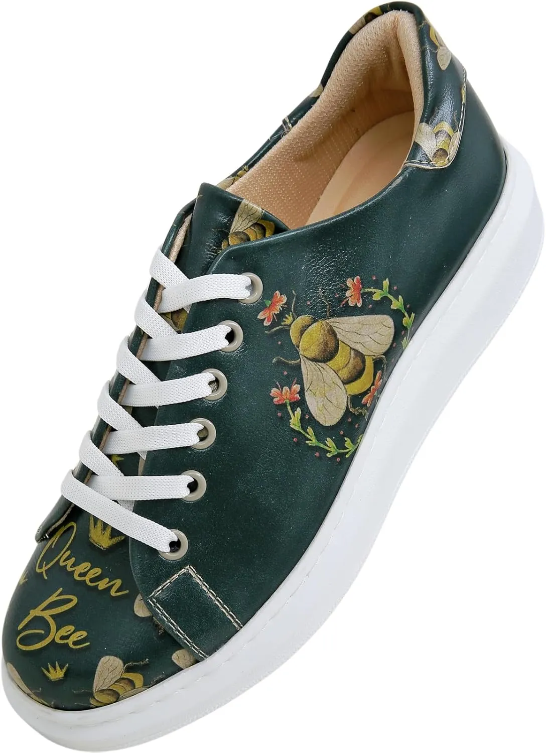 Wedge Platform Sneakers for Women - Handmade Vegan Leather, Unique Chunky Sneakers