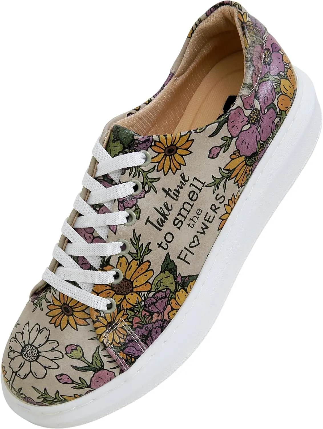 Wedge Platform Sneakers for Women - Handmade Vegan Leather, Unique Chunky Sneakers