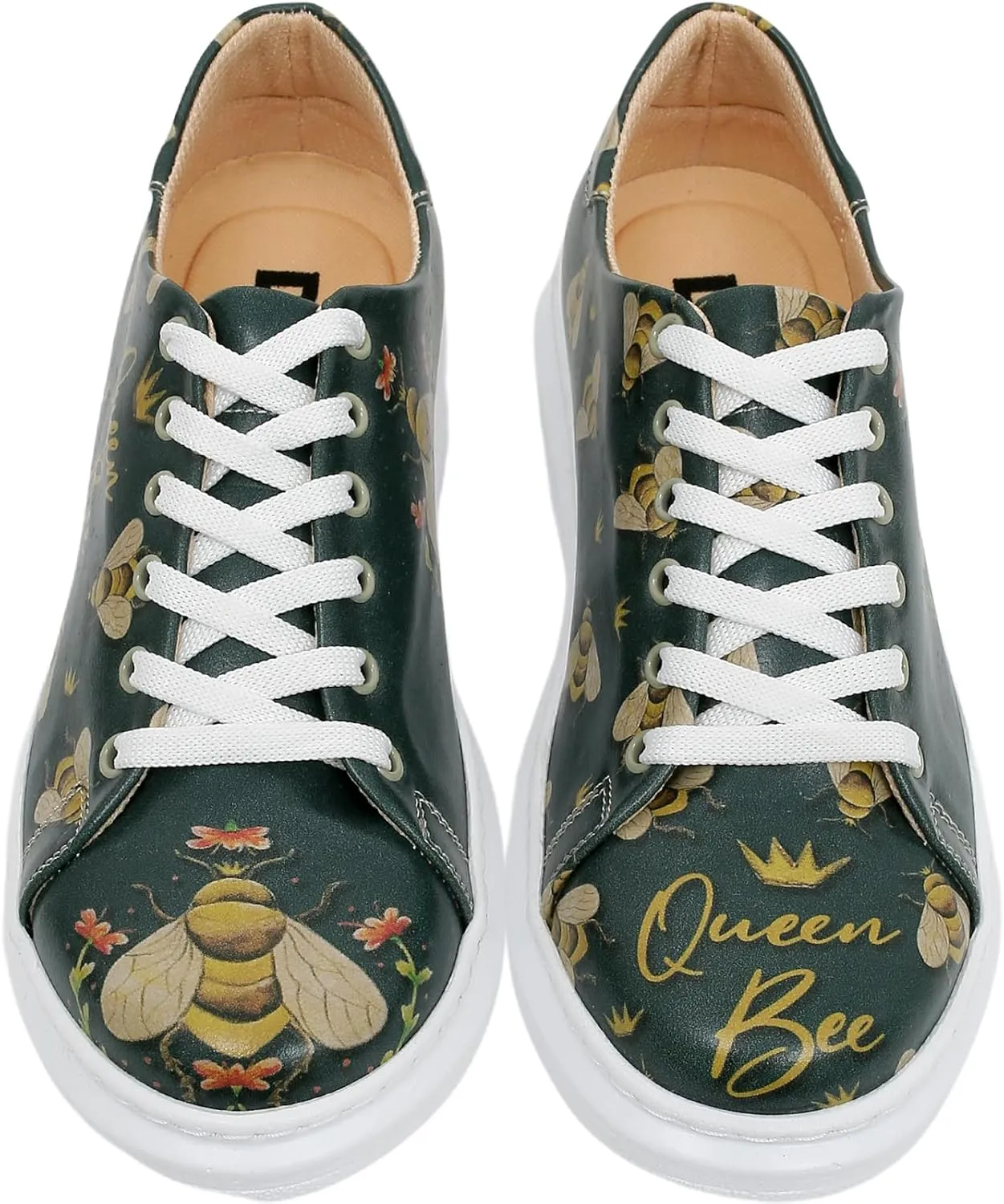 Wedge Platform Sneakers for Women - Handmade Vegan Leather, Unique Chunky Sneakers