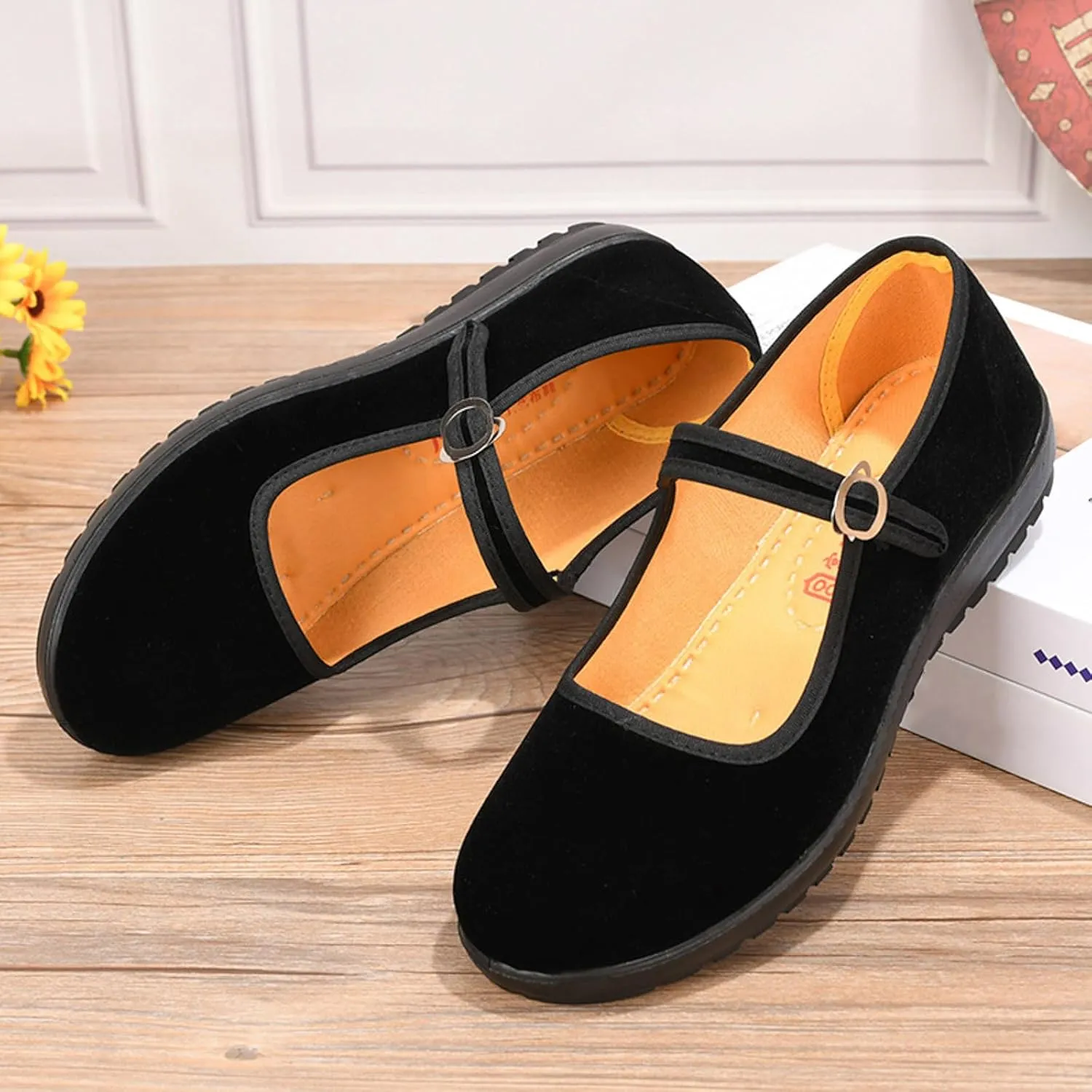 Women's Ballet Flat Women Ballet Flats Women's Foldable Sequin Shoes Dress Shoes Comfortable Pu Leather