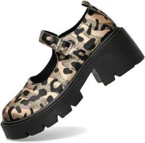 Women's Fashion Solid Color Thick Soled Leather Casual Shoes Temperament Comfortable Slip On Women Casual Shoes Wide