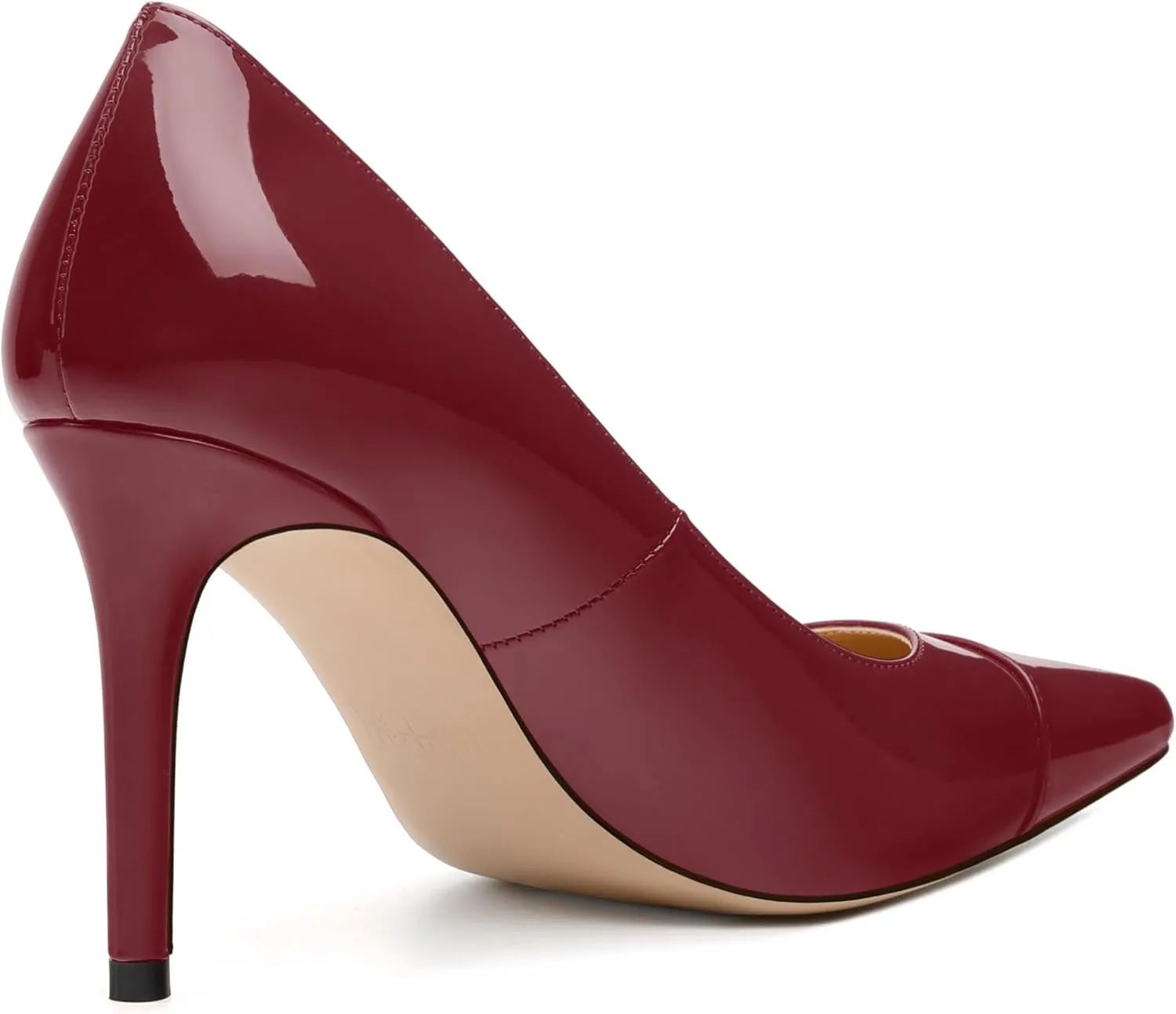 Women's Pumps, Closed Pointed Toe High Stiletto Heels Dress Wedding Pump Shoes for Women