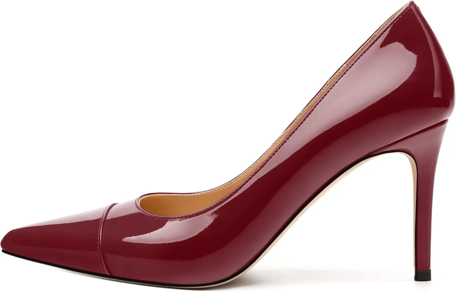 Women's Pumps, Closed Pointed Toe High Stiletto Heels Dress Wedding Pump Shoes for Women