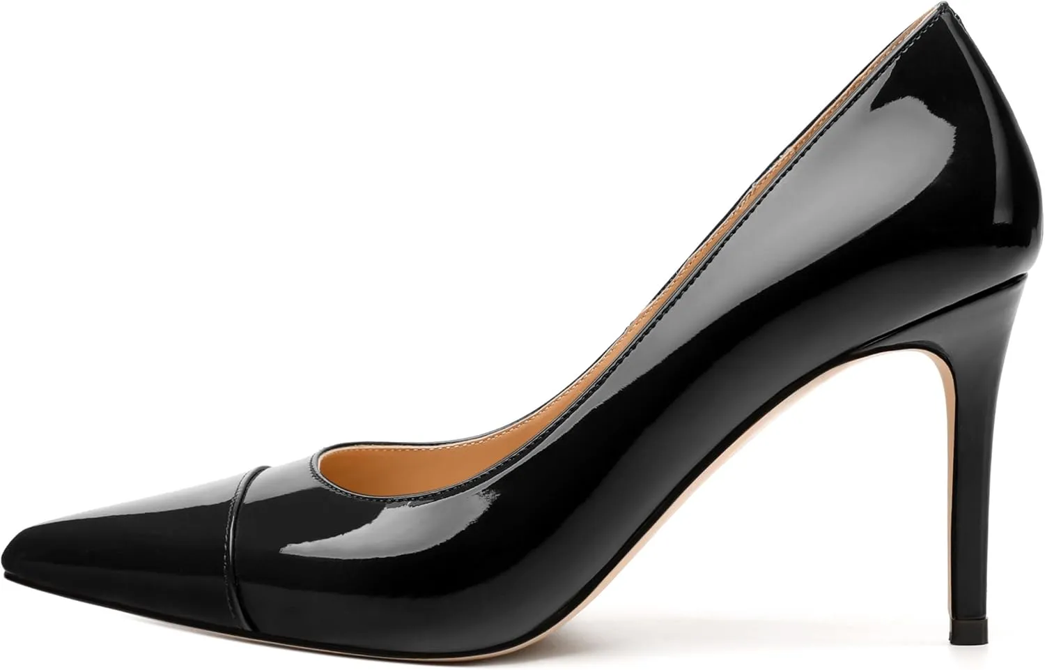 Women's Pumps, Closed Pointed Toe High Stiletto Heels Dress Wedding Pump Shoes for Women
