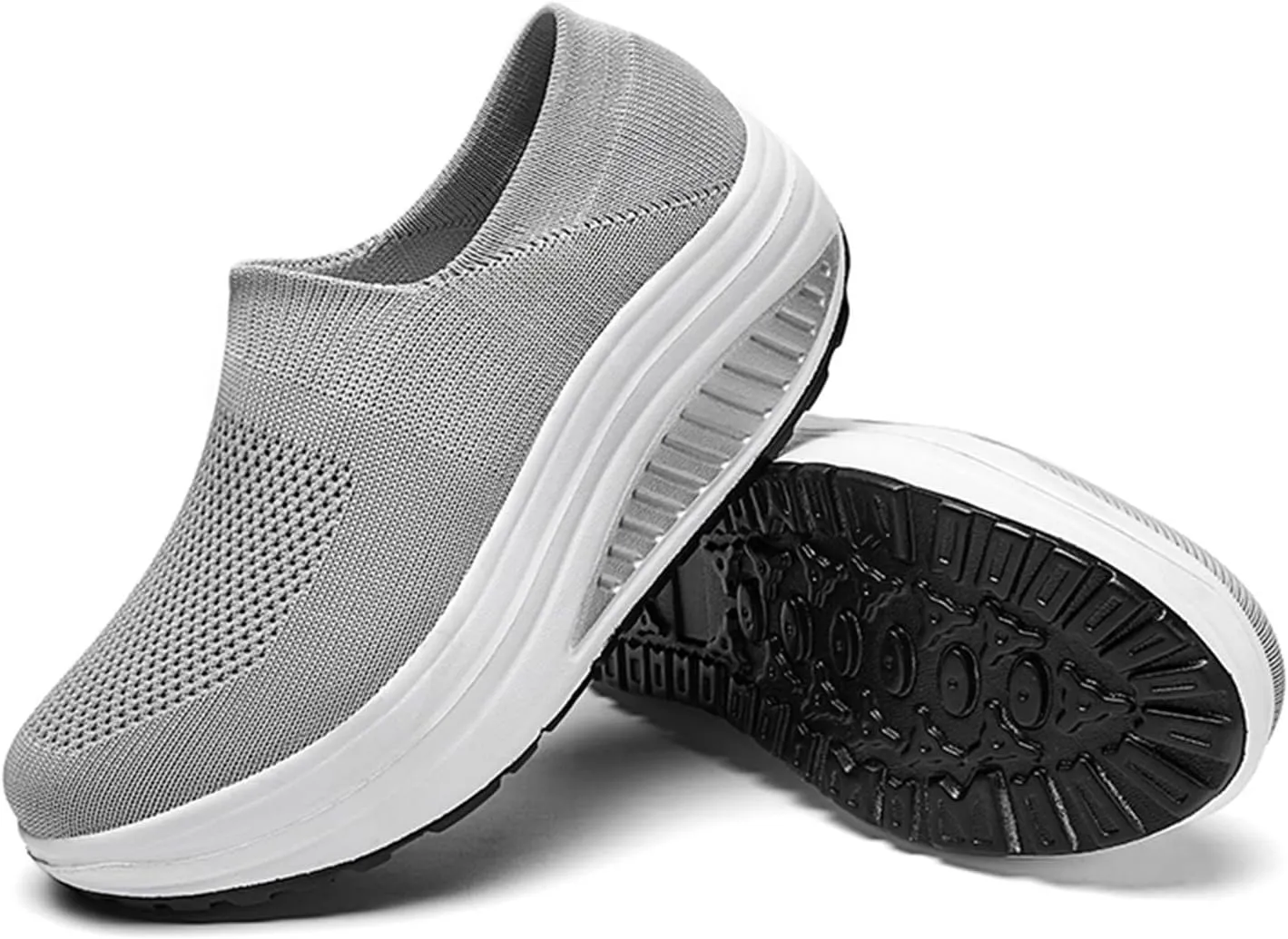 Womens Slip On Sneakers with Max Cushioning and Arch Support Slip On Sneakers Women Wide Fit Womens Casual Shoes Wide Toe Box Platform Sneakers for Women Slip On Slip On Sneakers