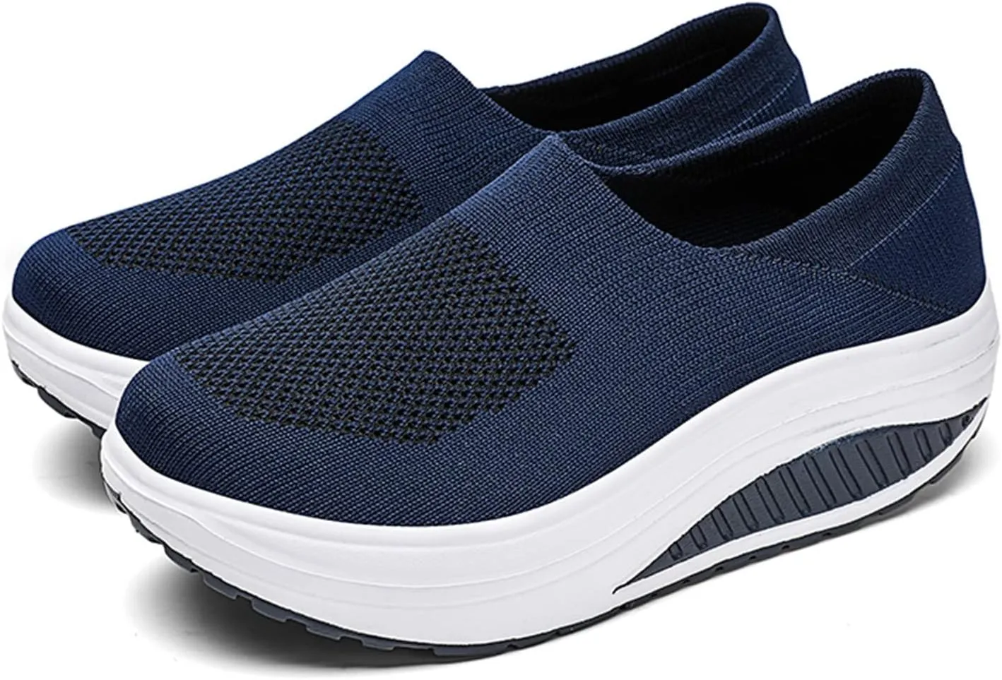 Womens Slip On Sneakers with Max Cushioning and Arch Support Slip On Sneakers Women Wide Fit Womens Casual Shoes Wide Toe Box Platform Sneakers for Women Slip On Slip On Sneakers
