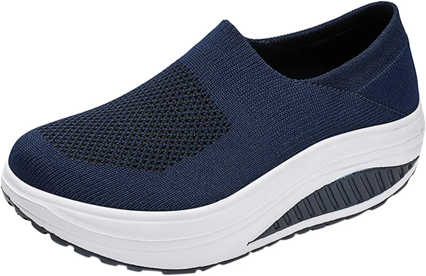 Womens Slip On Sneakers with Max Cushioning and Arch Support Slip On Sneakers Women Wide Fit Womens Casual Shoes Wide Toe Box Platform Sneakers for Women Slip On Slip On Sneakers
