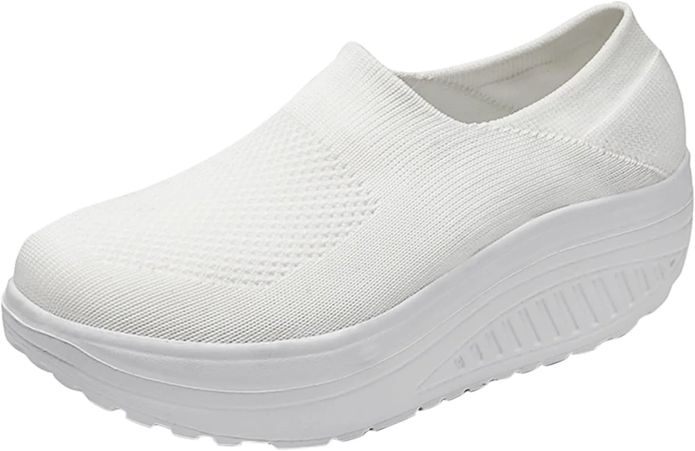Womens Slip On Sneakers with Max Cushioning and Arch Support Slip On Sneakers Women Wide Fit Womens Casual Shoes Wide Toe Box Platform Sneakers for Women Slip On Slip On Sneakers