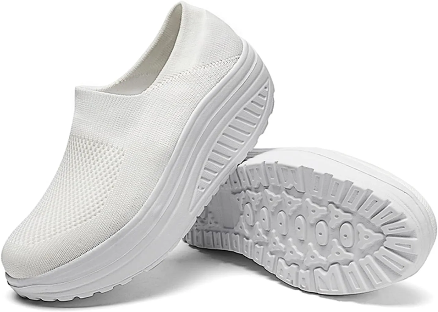 Womens Slip On Sneakers with Max Cushioning and Arch Support Slip On Sneakers Women Wide Fit Womens Casual Shoes Wide Toe Box Platform Sneakers for Women Slip On Slip On Sneakers
