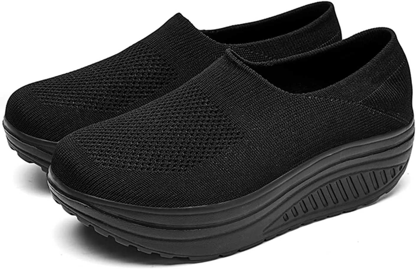Womens Slip On Sneakers with Max Cushioning and Arch Support Slip On Sneakers Women Wide Fit Womens Casual Shoes Wide Toe Box Platform Sneakers for Women Slip On Slip On Sneakers
