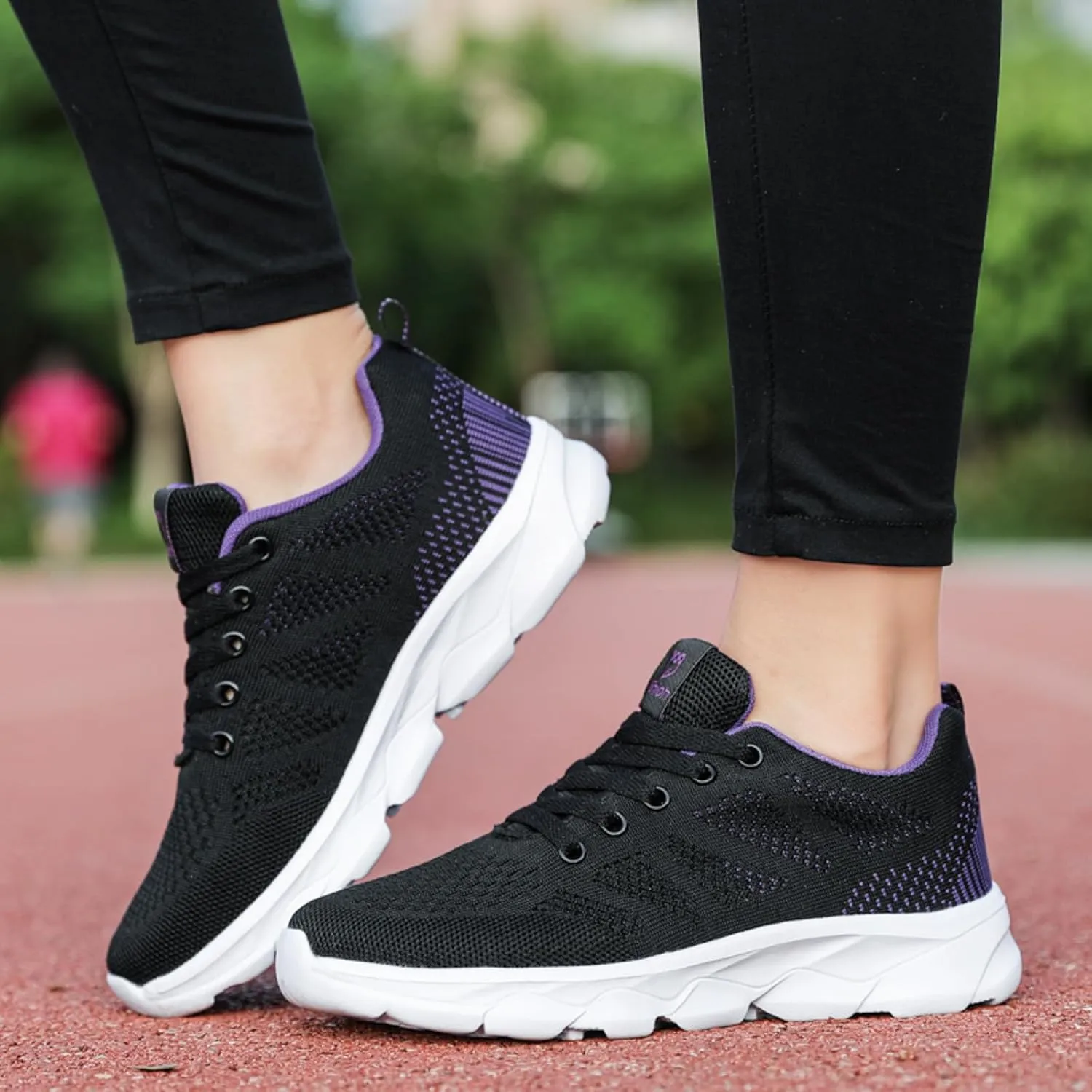Womens Slip on Sneakers Womens Slip on Tennis Shoes Women's Fashion Lace Up Sneakers Slip on Sneakers for Women