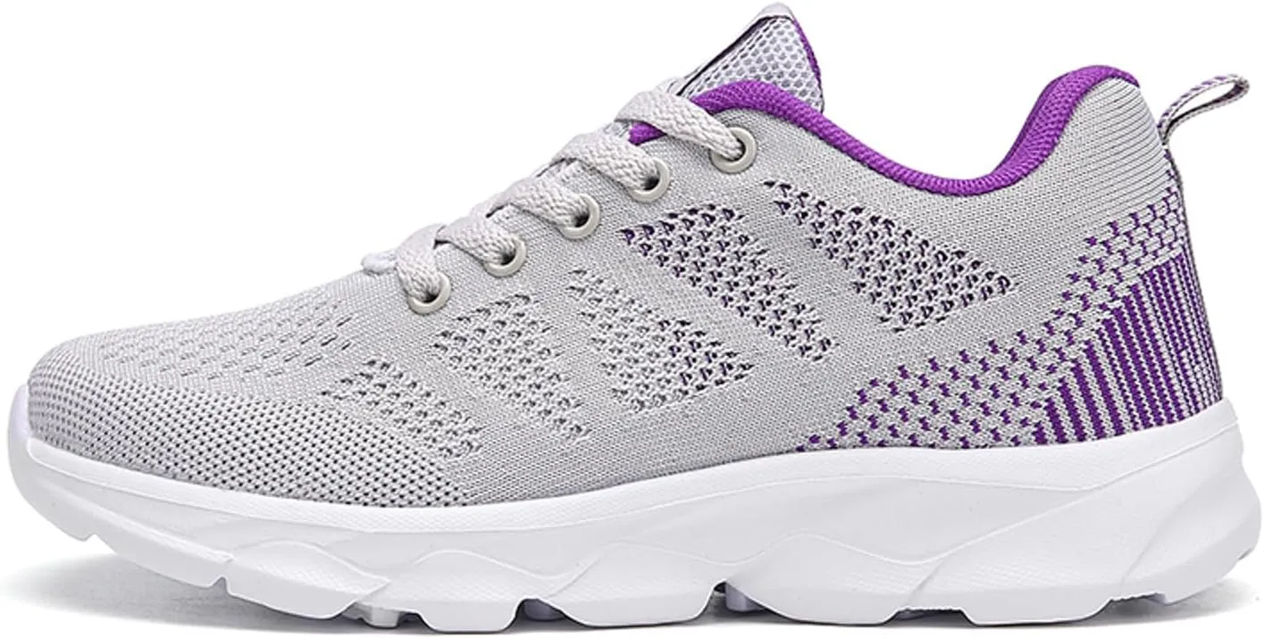 Womens Slip on Sneakers Womens Slip on Tennis Shoes Women's Fashion Lace Up Sneakers Slip on Sneakers for Women