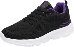 Womens Slip on Sneakers Womens Slip on Tennis Shoes Women's Fashion Lace Up Sneakers Slip on Sneakers for Women