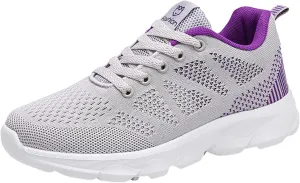 Womens Slip on Sneakers Womens Slip on Tennis Shoes Women's Fashion Lace Up Sneakers Slip on Sneakers for Women