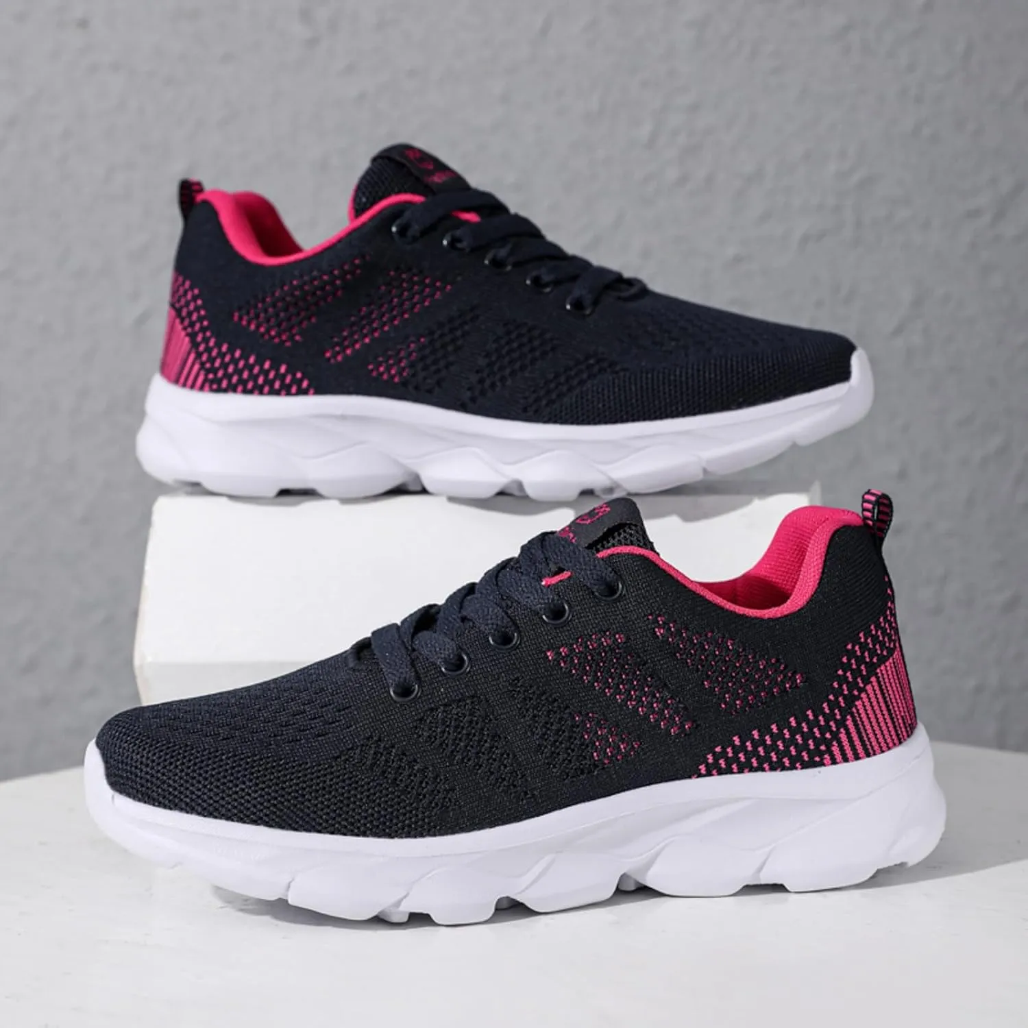 Womens Slip on Sneakers Womens Slip on Tennis Shoes Women's Fashion Lace Up Sneakers Slip on Sneakers for Women