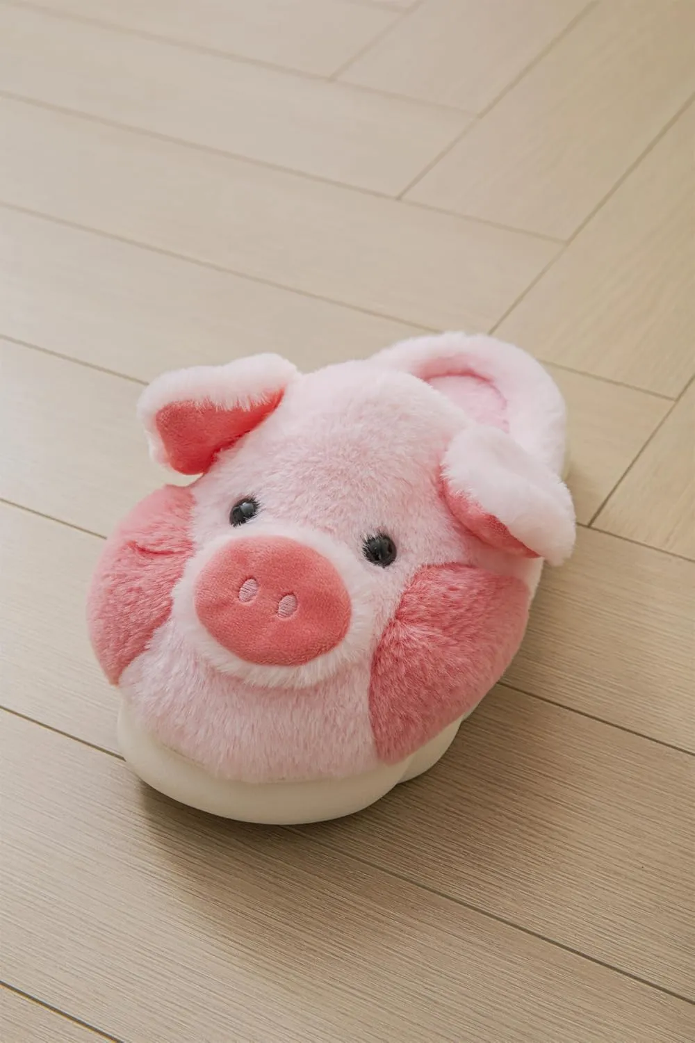 YILANLAN Adult Cotton Slippers PIg Slippers Home Slippers Plush Slippers Animal Slippers